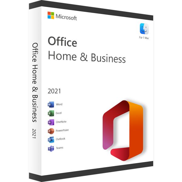 Microsoft Office 2021 Home & Business für Mac accountgebunden