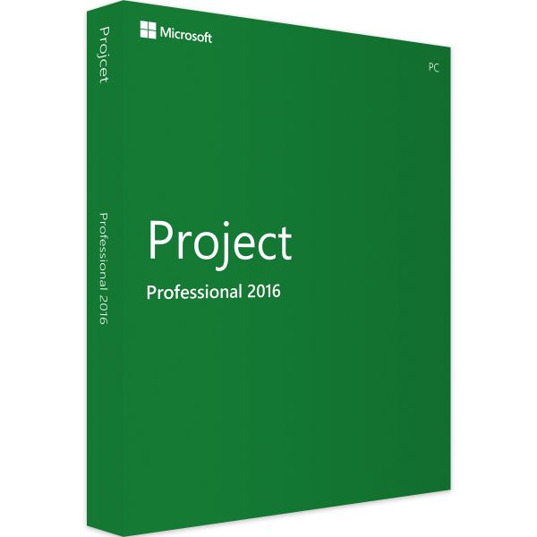 Microsoft Project 2016 Professional (click to run kompatibel)