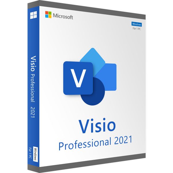Microsoft Visio 2021 Professional für Windows
